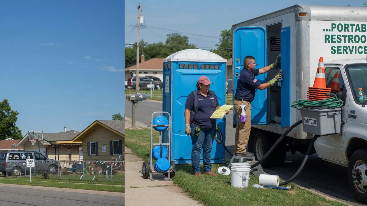 Portable Toilet Rental in Webber, KS near me